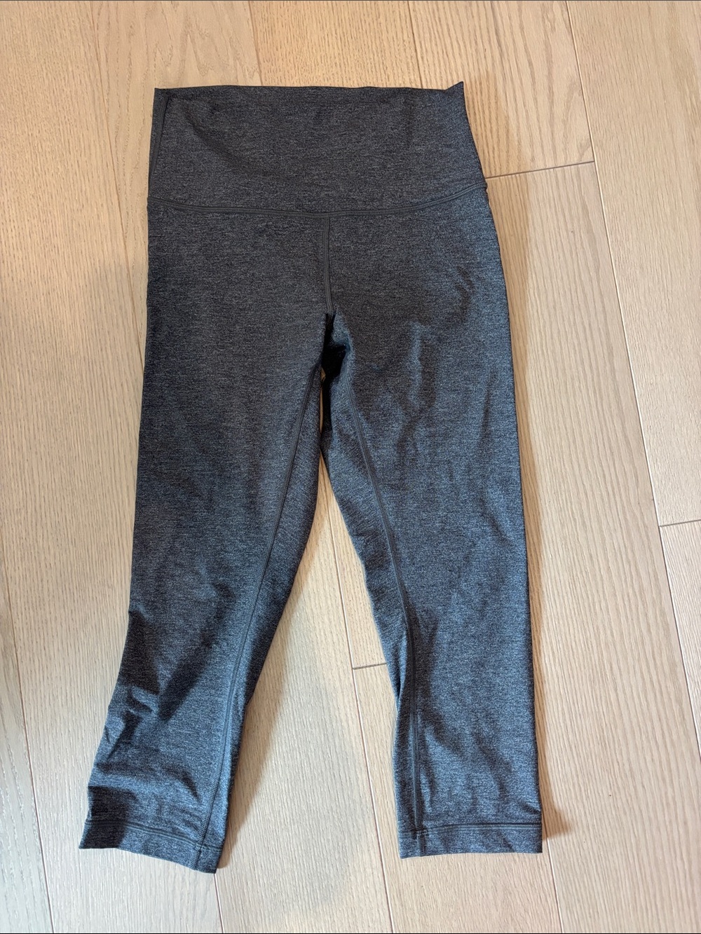 lululemon Charcoal Crop Leggings